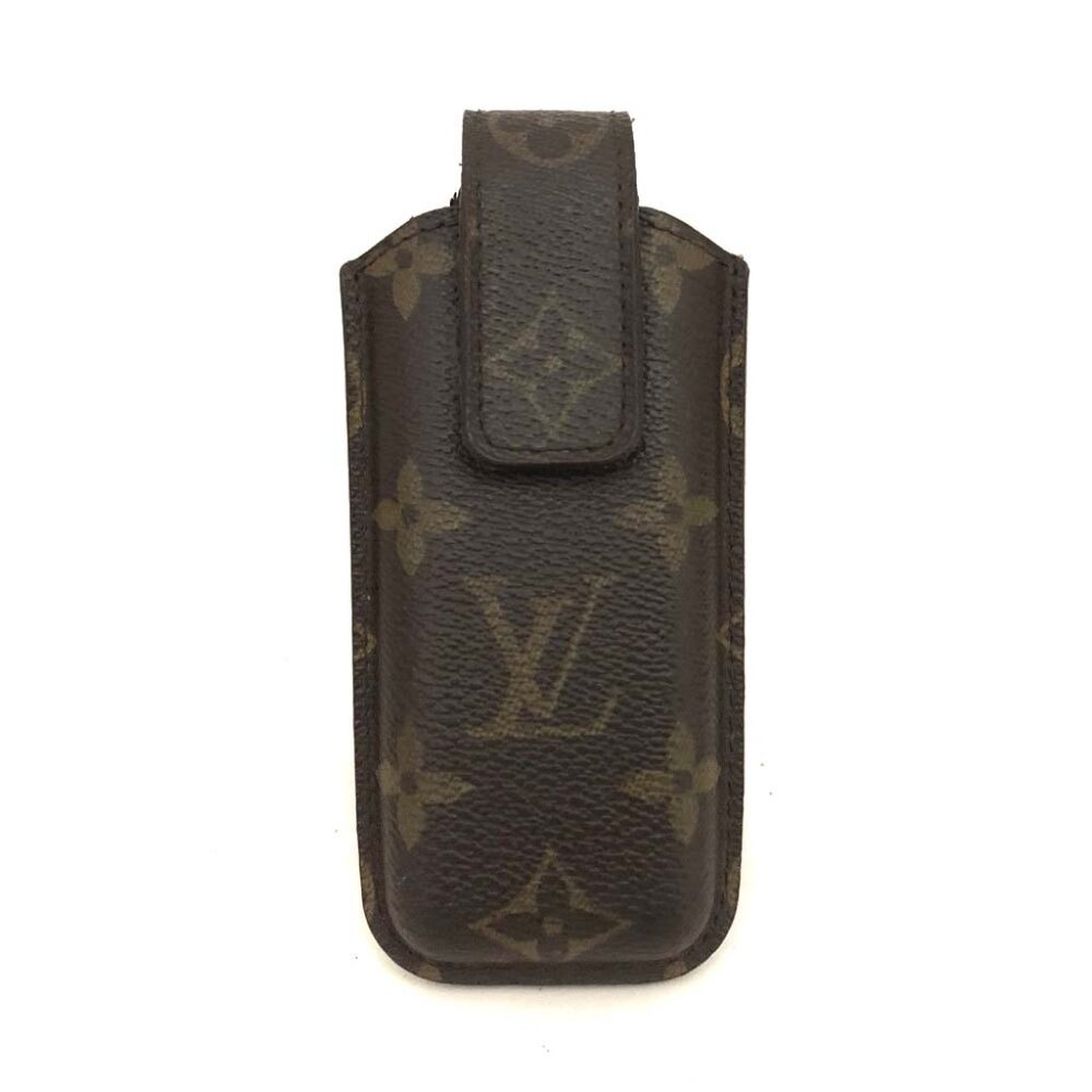 Authentic Louis Vuitton Etui Telephone Monogram Case Japan/Vintage Phone Holder